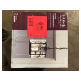 Home Decorators Collection Kristella 1-Light Black Crystal Pendant Light    Customer Returns See Pictures