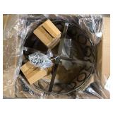 Home Decorators Collection Westchester 4-Light Polished Chrome Round Drum Pendant Light   Customer Returns See Pictures