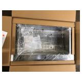 Glacier Bay Tight Radius 33 in. Drop-In Single Bowl 18 Gauge Stainless Steel Kitchen Sink with Accessories    Customer Returns See Pictures