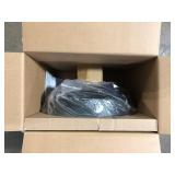 Hampton Bay 1-Light Black Warehouse Pendant Hanging Light with Metal Shade  Customer Returns See Pictures