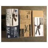 Lot of Assorted Ceiling Lighting Fans Various Models and Conditions   Customer Returns See Pictures
