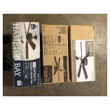 Lot of Assorted Ceiling Lighting Fans Various Models and Conditions   Customer Returns See Pictures