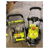 Lot of Assorted Ryobi Pressure Washer For Parts Various Models and Conditions Customer Returns See Pictures