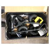 GORILLA CARTS 4 cu. ft. Patented Poly Dumping Garden Cart, 600 lbs. Capacity, 35 in. x 22 in. x 8 in. Bed, 10 in. Pneumatic Tires   Customer Returns See Pictures