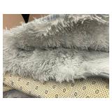 Faux Fur Shag Rug with Anti-Slip Backing