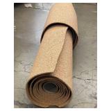 Roll of Natural Cork Material for Flooring or Craft