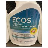 Set of 3 ECOS One-Step Disinfectant Cleaner 24 oz Bottles - Fragrance Free