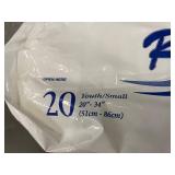 Pack of 20 Rely Maximum Protection Youth/Small Underwear