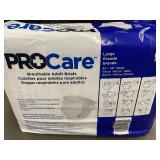 ProCare Breathable Adult Briefs Large, 18 Count