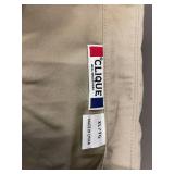 Set of 2 Clique XL Button-Down Shirts in Beige