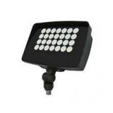 Commercial Electric 950W Equivalent Integrated LED Bronze Outdoor High Output Flood Light, 12,000 Lumens, 4000K, Dusk-to-Dawn  Customer Returns See Pictures