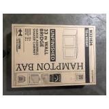 Hampton Bay 33 in. W x 24 in. D x 18 in. H Ready to Assemble Wall Bridge Kitchen Cabinet in Unfinished with CLICKREADY Technology   Customer Returns See Pictures