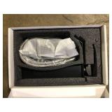 BWE Waterfall Single Hole Single Handle Bathroom Vessel Sink Faucet With Pop-up Drain Assembly in Matte Black Customer Returns See Pictures