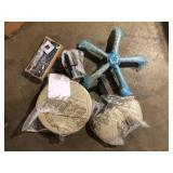 BOSS Office Products Beige Vinyl Task Stool with Back Rest, Chrome Base and Seat Height Adjustment Customer Returns See Pictures