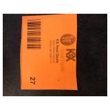 Hampton Bay Boswell Quarter 34 in. 5-Light Brushed Nickel Farmhouse Linear Chandelier with Weathered Wood Accents Customer Returns See Pictures