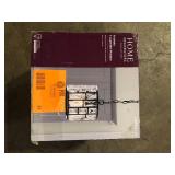 Home Decorators Collection Kristella 1-Light Black Crystal Pendant Light  Customer Returns See Pictures