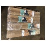 8 Boxes of TrafficMaster Kettle Keep Oak 8 mm T x 8 in. W Water Resistant Laminate Wood Flooring (21.3 sqft/case)  Customer Returns See Pictures