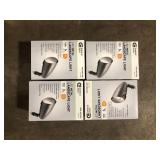 Lot of Commercial Electric 14-Watt 1100 Lumens 1EA CE Line Voltage Hardwired Bronze Integrated LED Landscape Flood Light Customer Returns See Pictures