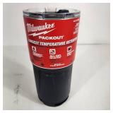 New Milwaukee Packout 20oz Tumbler Longest Temperature Retention Black