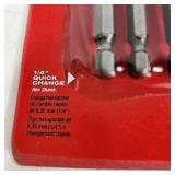 New Milwaukee 13 Piece Flat Boring Set 48-27-1520 1/4" Quick Change Hex Shank