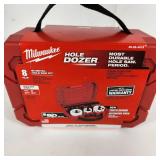 New Milwaukee 8 Piece Bi-Metal Hole Saw Kit 1-1/2" 2" 2 1/8" And 2 1/4" New Tooth Design