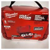 New Milwaukee 8 Piece Bi-Metal Hole Saw Kit 1-1/2" 2" 2 1/8" And 2 1/4" New Tooth Design