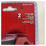 New Milwaukee Easiest Key Access HEX SAE & Metric 2 Piece 48-22-2187