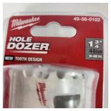 Lot Of Three New Hole Dozers 1 3/4" 49-50-0102 1 7/16" 49-56-0077  And 1" 49-56-0043