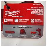 New Milwaukee Packout Belt Clip 48-22-8344 And Open Box Milwaukee 48-22-8332 Tool Packout