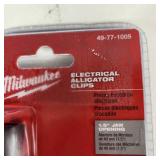 Milwaukee Electrical Alligator Clips 49-77-1005 New