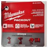 Milwaukee Packout Tool Station 48-22-8343 Most Secure Mounting /quick Access Tool Slots Impact Resistant Body New Slight Damage See Pictures