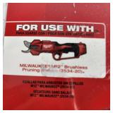 New Milwaukee M12 Brushless Pruning Shears Cutting Blade 48-44-2769