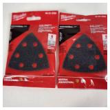 Lot Of Two 6 Packs 3 1/2" Triangle Sandpaper 49-25-2080