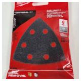 Lot Of Two 6 Packs 3 1/2" Triangle Sandpaper 49-25-2080