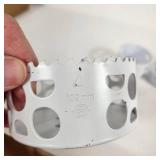 Lot Of Five Milwaukee Hole Dozers 4", 2 9/16", 2 1/4", 2" Great Condition