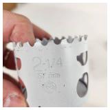 Lot Of Five Milwaukee Hole Dozers 4", 2 9/16", 2 1/4", 2" Great Condition