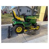 2022 John Deere X738 4x4 Tractor with 60" Mower Deck & Lawns Striping System - Only 12 Hours of Use