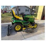 2022 John Deere X738 4x4 Tractor with 60" Mower Deck & Lawns Striping System - Only 12 Hours of Use