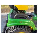 2022 John Deere X738 4x4 Tractor with 60" Mower Deck & Lawns Striping System - Only 12 Hours of Use