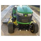 2022 John Deere X738 4x4 Tractor with 60" Mower Deck & Lawns Striping System - Only 12 Hours of Use