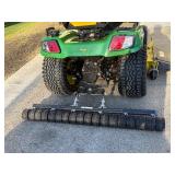 2022 John Deere X738 4x4 Tractor with 60" Mower Deck & Lawns Striping System - Only 12 Hours of Use