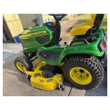 2022 John Deere X738 4x4 Tractor with 60" Mower Deck & Lawns Striping System - Only 12 Hours of Use