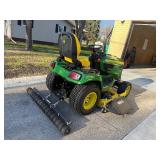 2022 John Deere X738 4x4 Tractor with 60" Mower Deck & Lawns Striping System - Only 12 Hours of Use