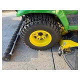 2022 John Deere X738 4x4 Tractor with 60" Mower Deck & Lawns Striping System - Only 12 Hours of Use