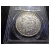 1890 O Morgan Silver Dollar
