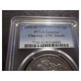 1890 O Morgan Silver Dollar