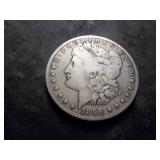 1896 O Morgan Silver Dollar