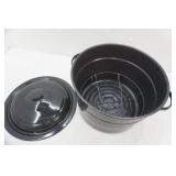 Graniteware Canner with rack and lid