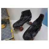 Vintage Roller Skates and Case