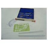 Technical Drawing Kit & other measuring tools